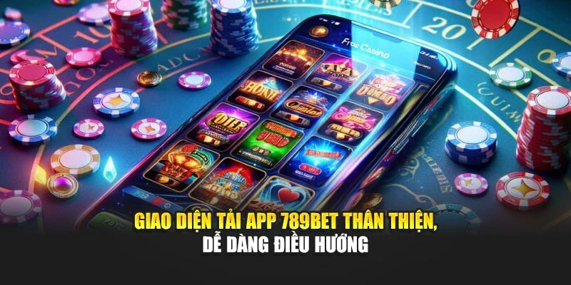 Giao diện tải app 789bet thân thiện, dễ dàng điều hướng